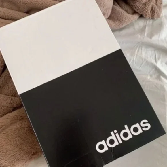 adidas Women's White Sneakers with Colorful Stripes - Picture 6 of 6